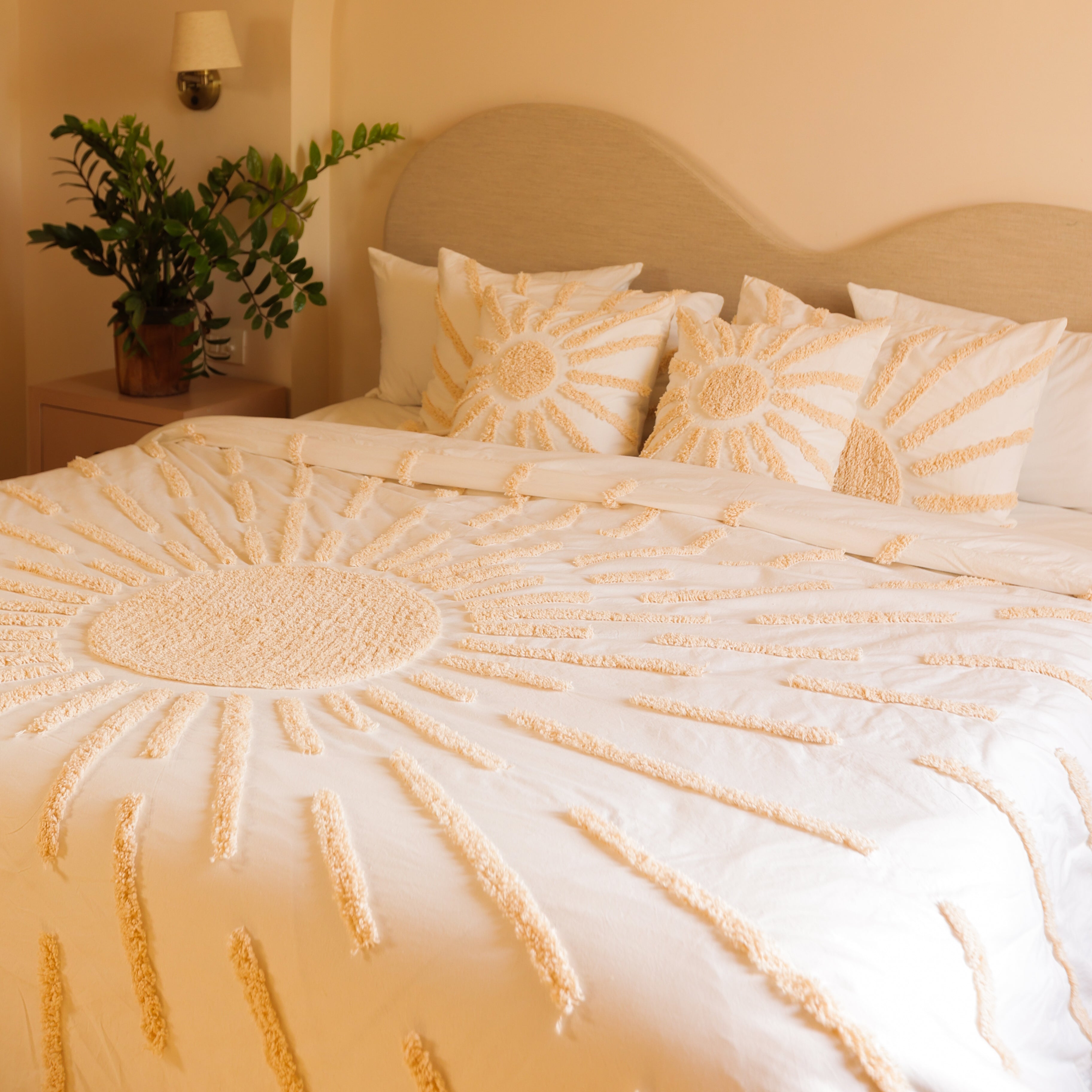 The Golden Sun Pure Cotton Bedding