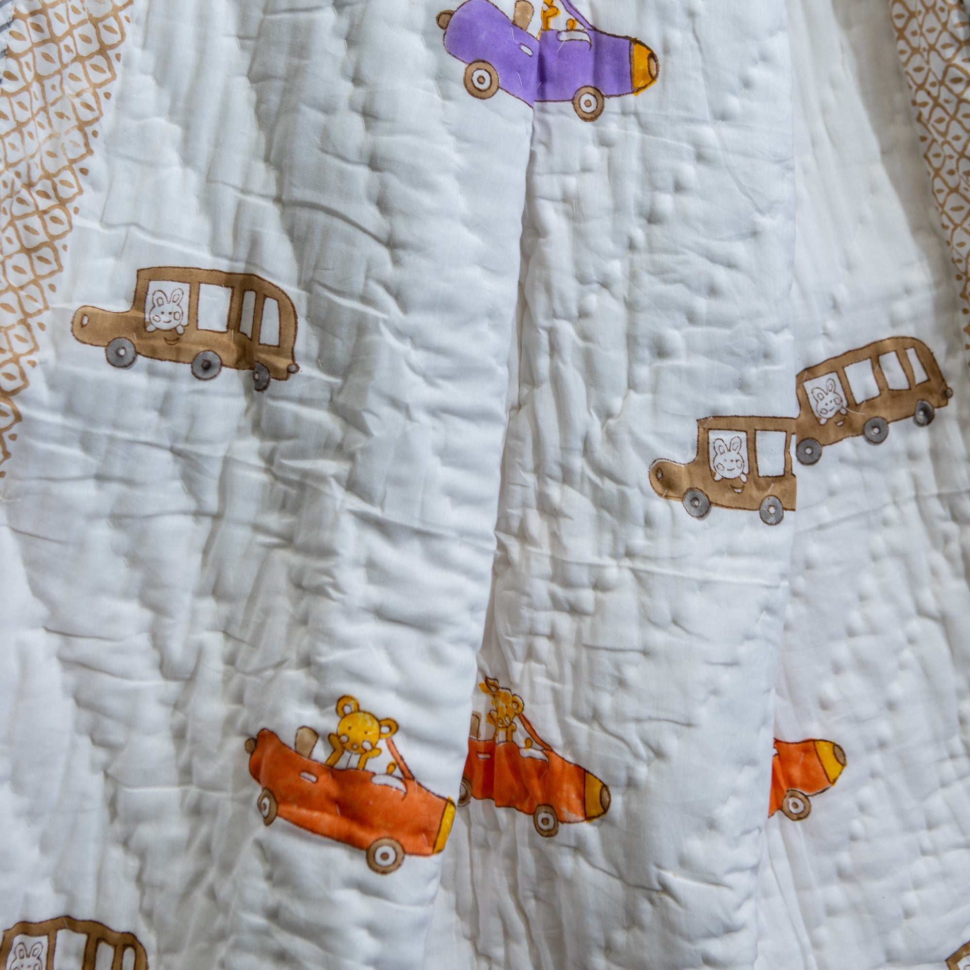Take me Away Muslin Baby Quilt