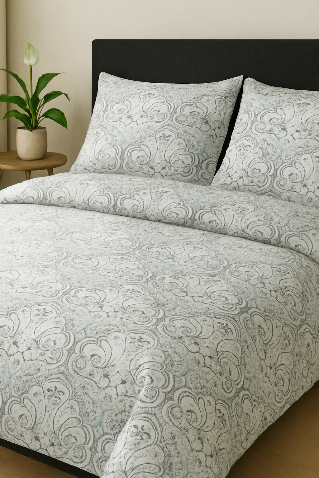 Pure Motifs - Cotton Bedsheet Set with Two Pillow Covers
